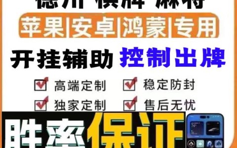 万能开挂辅助“微乐麻将小程序万能开挂器”最新透视辅助软件详细教程官方版下载-第2张图片